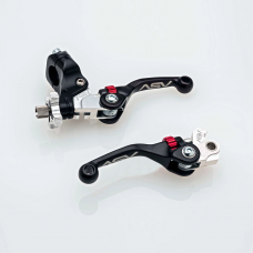 ASV Inventions F4 Series ATV Clutch and Brake Lever Pair Pack w/ Perch (For Yamaha)
